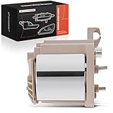 A-Premium Front Left Driver Side Interior Door Handle Compatible with Ford Explorer 2006 & Mercury Mountaineer 2006, Beige Bezel with Chrome Lever, Replace# 6L2Z78224A53BB