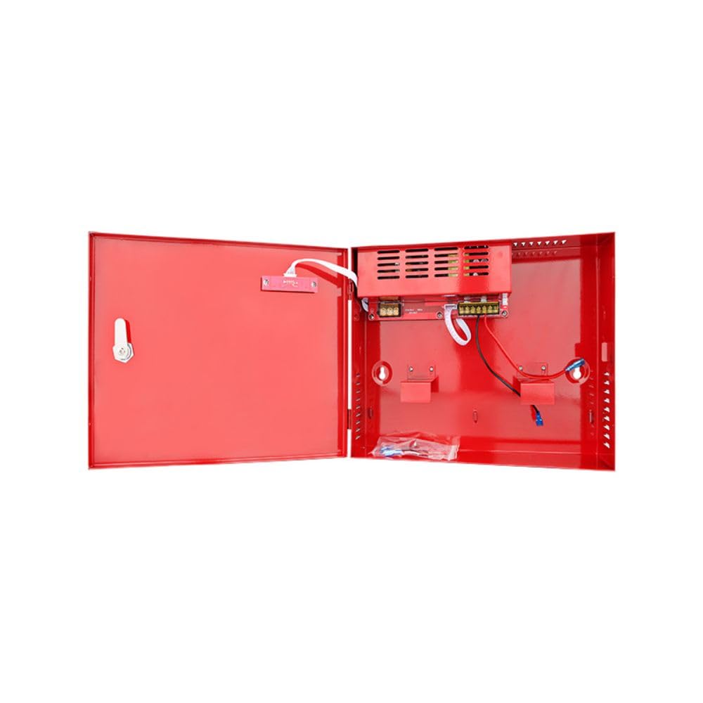Eversecu 24V 5A 120W Fire Alarm Power Supply - Uninterruptible Backup Function (Battery Not Included) for Fire Damper, Smoke Vent, Indicator,