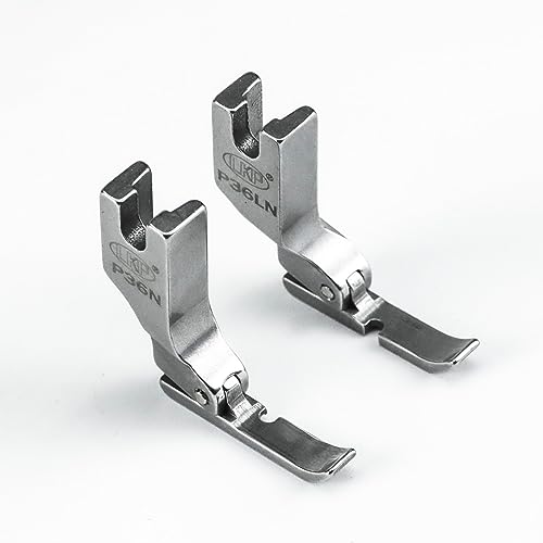 2 Piezas P36N + P36LN Pie de Cremallera para Máquina de Coser miniatura 3