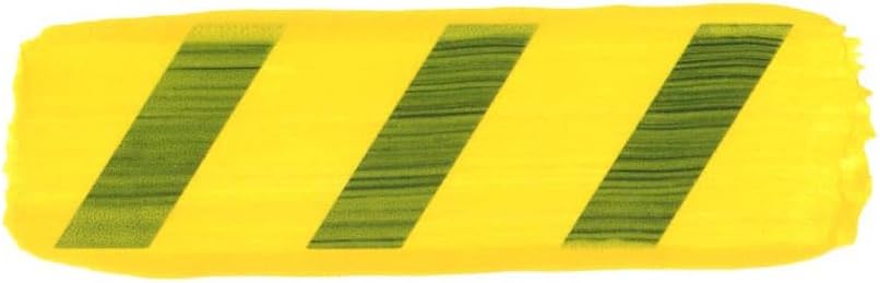 GOLDEN Fluid Acrylics, Benzimidazolone Yellow Medium, 4 fl. oz. Bottle, Professional Acrylic Paint, Semi-Transparent