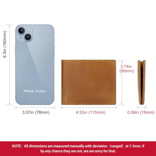 HUMERPAUL Son Gifts from Mom, Leather Bifold Wallets for Men, Wallet for Teen Boys, Gift for Son, Graduation Gifts, Wallet for Son from Mom, Mens Wallets4