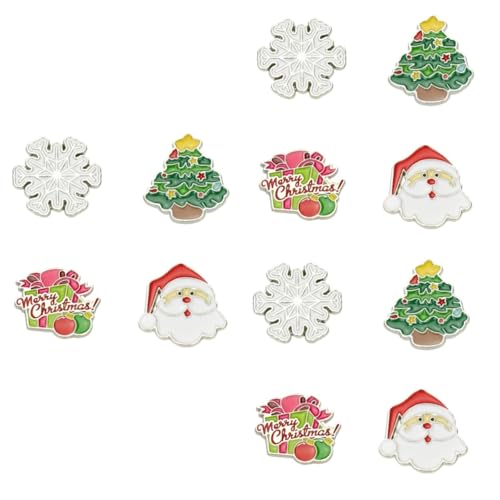 Broches de Noël en alliage, lot de bijoux parfaits comme cadeaux d'invités enfants