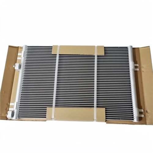 Air Conditioning Condenser 430x650x28mm, Compatible For Volvo Loader Machinery 16232085 16235278 VOE16232085 VOE16235278 9v