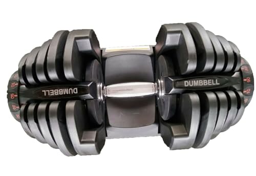 Fitness Master 40kg Adjustable Dumbbell Set Home GYM Exercise Equipment