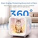 Samrado Automatic Pet Dryer Box for Cats & Small Dogs, 68L Dog Cat Dryer for Pet Grooming, Quiet 40dB Hands-Free Drying, App-Control, 6 Modes, Temperature Control & Overheat Protection