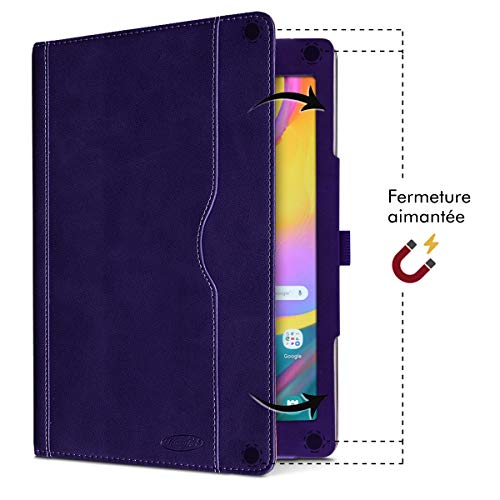 Étui Housse de Protection Lenovo TAB4 4G Éco cuir 3 Modes de Support - vue 6