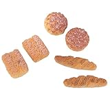 Platz Bread: Ca. 1,7 x 1,3 cm / 0,67 x 0,51 Zoll-
