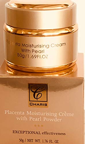 Charis Placenta Moisturising Creme with Pearl Powder Exceptional Effectiveness (100g) Day/Night Cream