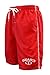Adoretex Men's Guard Board Shorts Swim Trunks with Mesh Liner, Designed for Guard Uniform Swimwear (MG001) - Red - Large