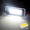 Luces de Placa Yankok LED para Altima L37 Sentra B17 B18 Versa Sedan N18 Rogue X-Trail T33 6000K 18 SMD, Ensamble de Lámpara 4
