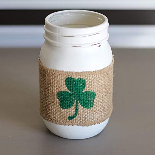 St. Patrick's Day Shamrock Mason Jar Decor | Irish Luck Charm for Home and Gift Giving - Image 2