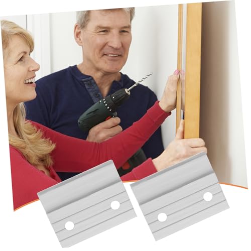 Image of 1Set Clip Picture Hangers Heavy Duty Mirror Mounting Brackets Easy Install Clips for Artwork Photos Wall Panels Screws Versatile Hanging Hardware