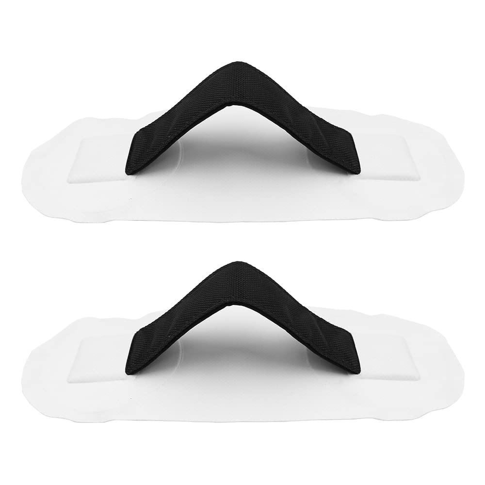 2PCS Kayak Maniglia per Il Trasporto Barche Gonfiabili Toppe per Manico in PVC per Bracciolo - Bianco
