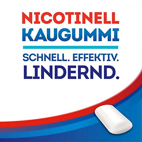 Nikotinkaugummi Nicotinell 4 mg Cool Mint, 24 Stück