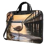 Tracolla regolabile: tracolla imbottita rimovibile e regolabile, lunghezza 111 cm, manici superiori possono anche essere riposti nelle tasche quando non servono. Puoi usarlo come borsa a tracolla, borsa a tracolla e valigetta in qualsiasi modo ti piaccia. Il design premuroso è la cintura posteriore per un facile utilizzo durante i viaggi o viaggi di lavoro.