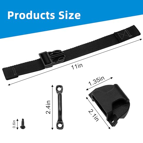 Wosijm Bed Cover Buckle/Strap Assembly Replacement for Backflip 356A0002 - Bottom Side Kit by Wosijm - Image 2