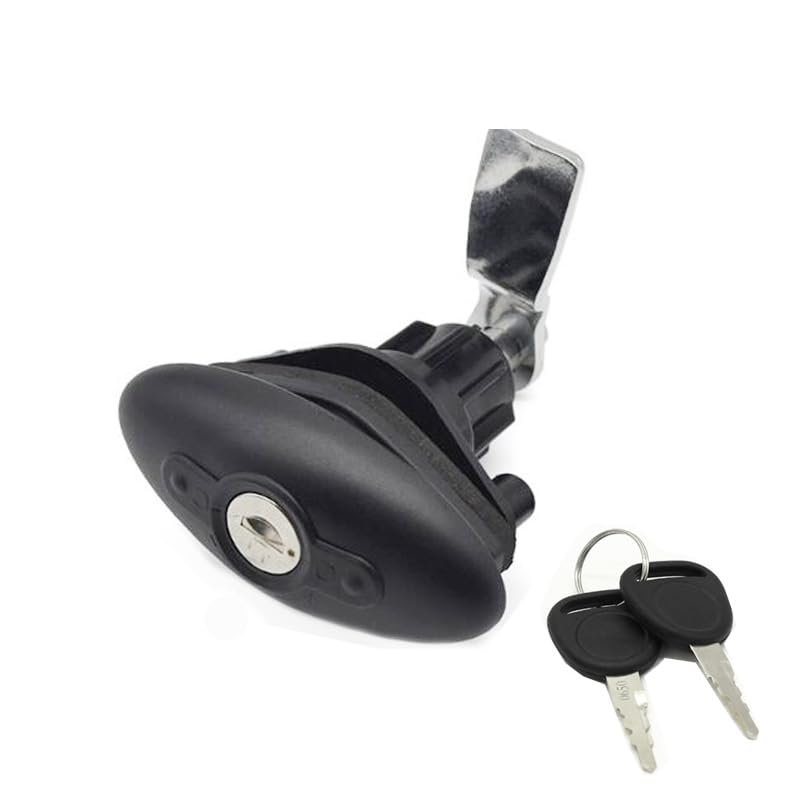 1PC T-Handle for are Pickup Truck Camper Shell Door and Boat Cuddy Cabin Door Lock RV Garage Drawer Electrical Panel Door Latches