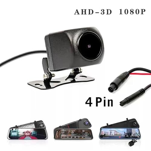 Caméra de recul 4 broches 1080P grand angle pour éviter les obstacles cachés