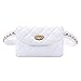 Womens Backpack Pu Leather Lightweight Casual Daypack Fashion Girls Bag,White