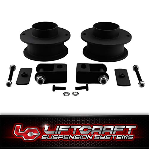 Liftcraft - 3 Inch Front Leveling Kit For 2014-2023 Dodge Ram 2500 And 2013-2023 Dodge Ram 3500 4Wd | Carbon Steel Spring Spacers And Shock Relocation Brackets Lift Kit #TOP1