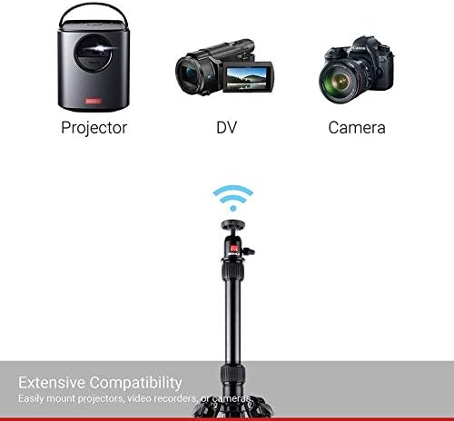 Anker Nebula Mars 2 Universal Tripod 3 Feet Black – Tripods (Universal, 3 Feet, Black, 360°, 0 – 180°, Steel)