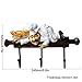 KiaoTime Fat Chef Decor Cute Home Kitchen Restaurant Bakery Decorative Chef with Bread figurine Wall Hooks Oven Gloves/Hat/Cap/Coat/Apron Wall Mount Rack Hook Hanger