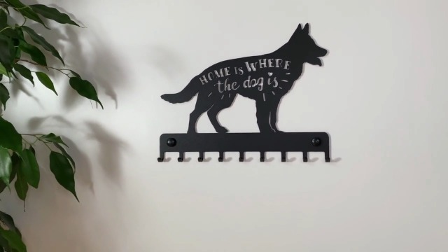 SirHoldeer Porta Chiavi Da Muro Moderno A Forma Di Gufo, Appendichiavi