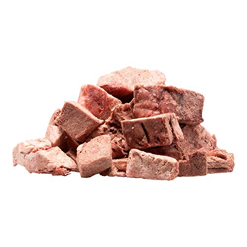 Yummeez pure Lammherzen Hundeleckerli - getreidefrei und zuckerfrei - reine Fleisch Leckerlis für Allergiker Hunde mit optimalen Nährstoffen und vollem Geschmack, 35 g (1er Pack)