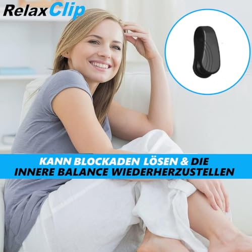 Akupressur-Clip MAVURA RelaxClip zur Stressreduktion und Entspannung