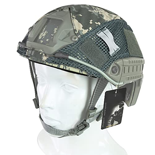 Housse de casque airsoft pour entraînement tactique en forêt - 6