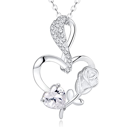LANE WOODS Sterling Silver Mother Daughter Necklace Mother's Day Gifts