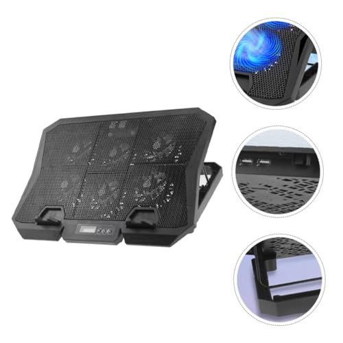 Soporte para laptop con ventilador y enfriamiento ajustable miniatura 5