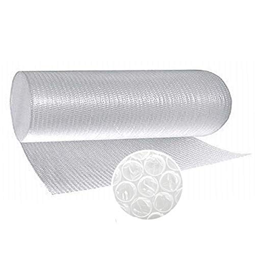 Papel burbujas embalaje, 【100 cm de ancho x 20 m lineales】, rollo de plastico de triple capa, mayor resistencia y durabilidad, ideal para acolchar y amortiguar cualquier producto.