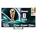 Hisense 55U7Q Fernseher 55 Zoll, 4K Mini LED ULED, Smart TV, Hi-View AI Engine, 144Hz Game Mode Pro, FreeSync Premium, Built in Subwoofer, Dolby Vision IQ Atmos, Airplay, Sprachsteuerung[2025]