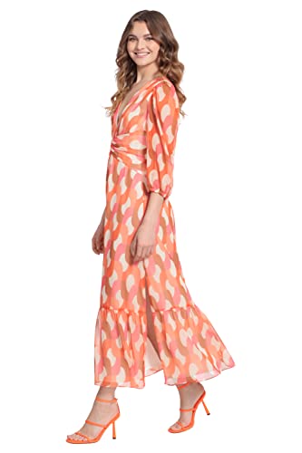 Image of Donna Morgan Women's V-Neck Empire Waistband Maxi