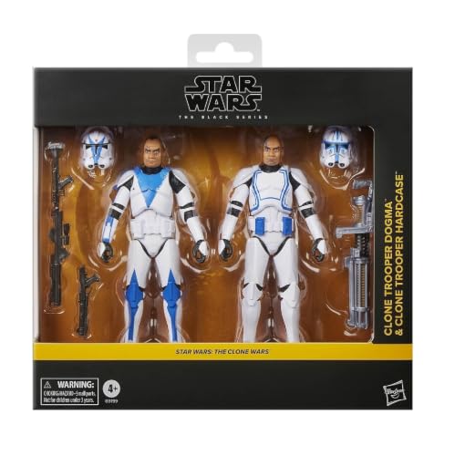 Star Wars - The Black Series - The Clone Wars (Clone Trooper Dogma & Clone...