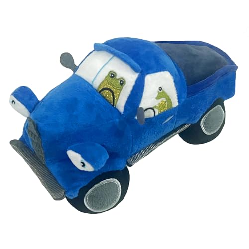 Image of Bretopis 8.6'' Blue Car Plush Toy for Boys and Girls Children's Gift, Stuffed Car Decoration