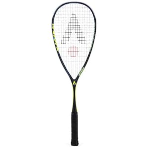 Karakal – Squashschläger Raw 120 trotzdem wenig Gewicht – Nano Graphite/Titanium Racket – inklusive Fullsize Cover