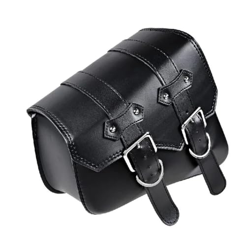 Sacoche latérale gauche en cuir PU pour moto Sportster XL 883 1200