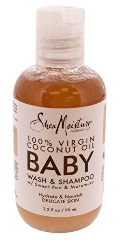 Sheamoisture 100% Virgin Coconut Oil Baby Wash And Shampoo, All Natural - 1 #TOP21