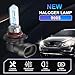 IVBDQV Upgraded Halogen Headlight Bulbs 2017-2018 for Hyundai elantra Headlight Bulbs H7 High Beam and 9005 Low Beam, Performance 5500K White 300% Brightness 4PCS