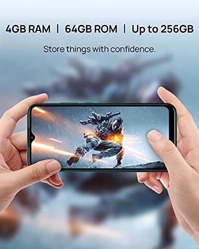 DOOGEE-X96-Pro-2021-Moviles-Baratos-4GB-RAM64GB-ROM-5400mAh-4G-Smartphone-Android-11-Camara-Cuadruple-13MP-Pantalla-Waterdrop-de-652-Telefono-Octa-Core-Face-ID-Huella-Dactilar-Verde
