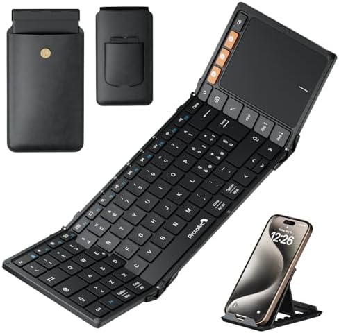 migliori tastiere pieghevoli bluetooth con touchpad per lavorare in viaggio con tablet