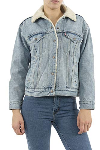 Levi's Women's Ex-Boyfriend Sherpa Trucker Jacket, Strangerways, XS