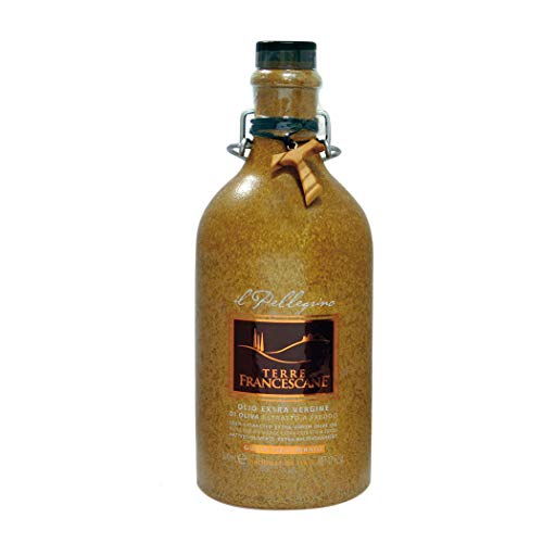 Terre Francescane Il Pellegrino Extra Virgin Olive Oil by CUFROL (500 ml)
