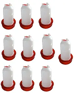 TM&W-Pcsoultry drinking equiPcsment for brolier , desi and other all birds 11 Ltr drinker qty 10 Pcs