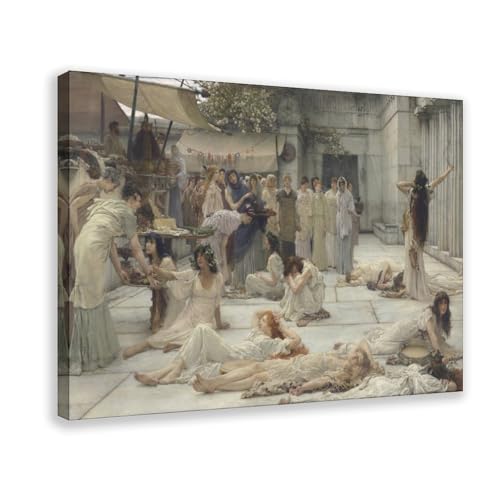 Impression sur toile Les femmes d'Amphissa pour déco de bureau