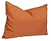 Poszewka na poduszkę struktura imitująca len poszewka na poduszkę dekoracyjna poduszka dekoracyjna #1632 30x50 pomarańczowy