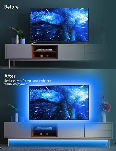 Daymeet Led Tv Backlights, 9.8 Ft Usb Powered Led Lights For Tv 32-60 Inch Led Tv Light Rgb Color Changing Led Strip Lights Tv Monitor Behind Lighting With Remote Music Sync Bluetooth App Control #TOP5