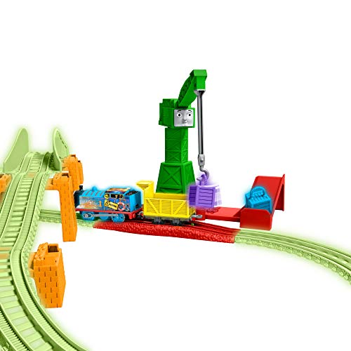 Thomas en zijn vrienden Thomas & Friends GGL75 Trackmaster Night Delivery Speelset Hyper Thomas Motorized Train Engine… - Image 5